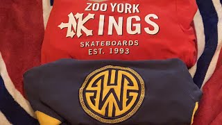 New Nike Golden State Warriors hoodie & a Zoo York Kings￼ hoodie