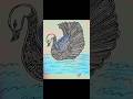 SWAN Mandala art / Mandala Mania / AVJ ARTS 🎨