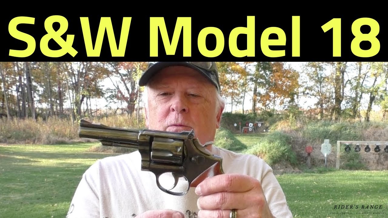 S&W Model 18-3 .22lr 6-shot revolver