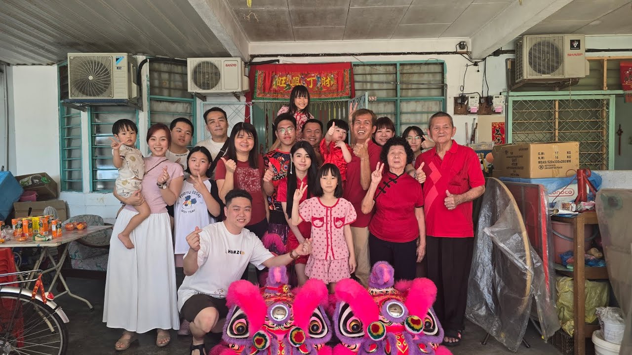 年初四鶴山獅拜年 迎福納財，五福臨門！