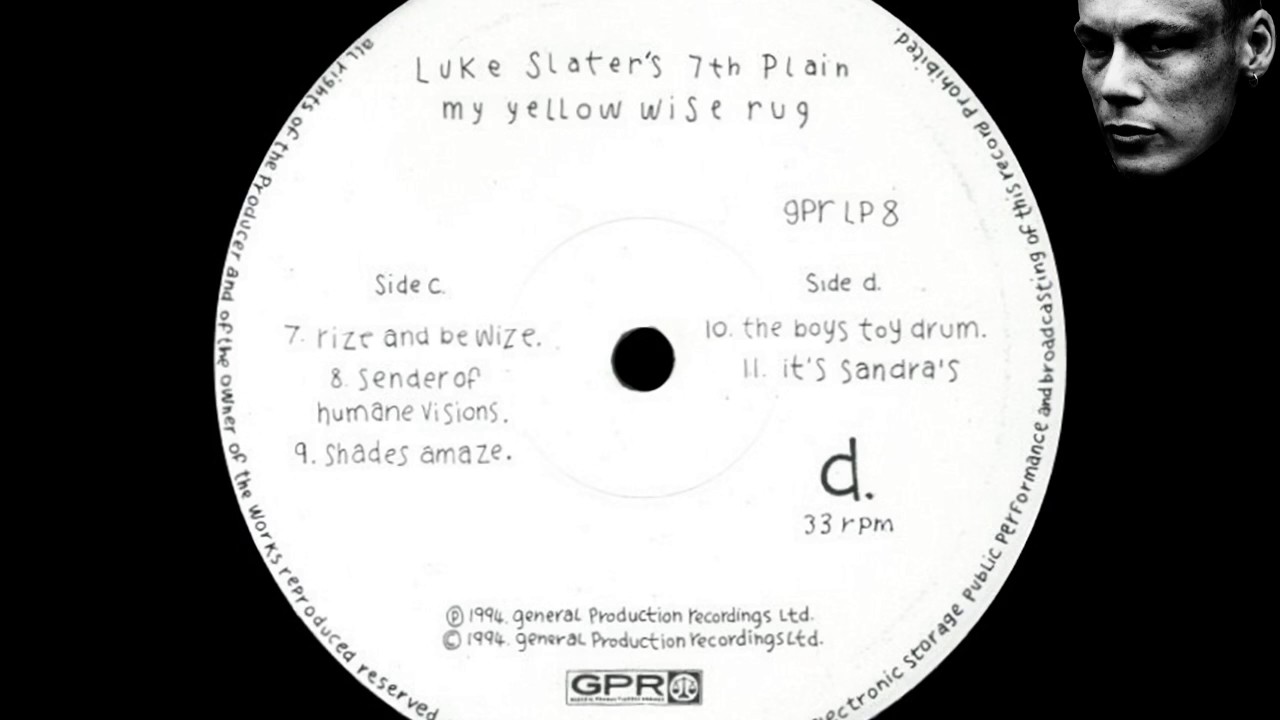 Luke Slater's 7th Plain - My Yellow Wise Rug | General Production