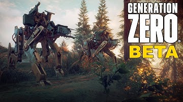 Generation Zero - Beta Gameplay (Ultra Settings)(1080p 60fps)