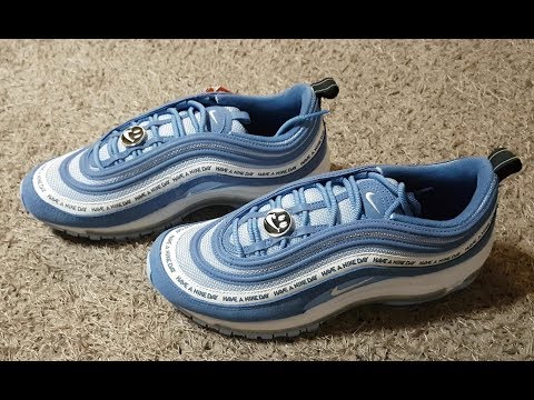 4K Nike Air Max 97 ND Have A Nike Day Indigo Storm 나이키 에어맥스 97 해브어나이키데이 인디고스톰