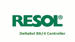 RESOL DeltaSol® BS solar hot water controller