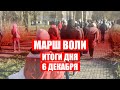 Марш воли  // Спецэфир // Итоги дня // 6 декабря