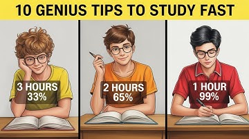 Stop Studying Wrong! 10 Hacks That Make You Learn 5× Faster | Dumb Science Show