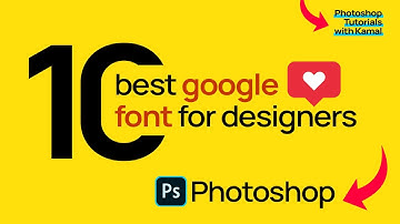 10 Best Google Font for Designers for Projects