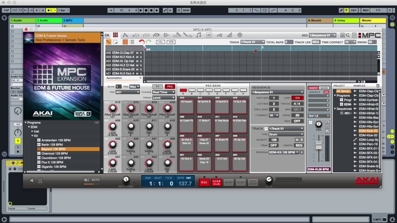 AKAI MPC Touch #19 | with Ableton Live Midi Control Mode - YouTube