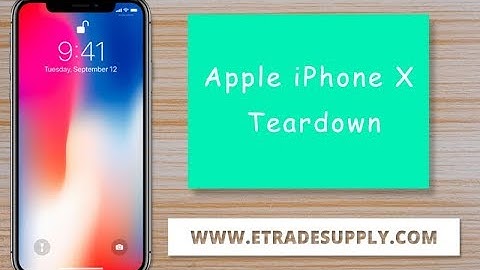 iPhone X Teardown For Screen Repair - Step by Step Guide Video