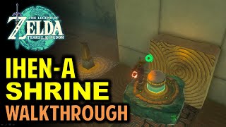 Ihen-a Shrine Puzzle: Midair Perch Walkthrough | Legend of Zelda: Tears of the Kingdom