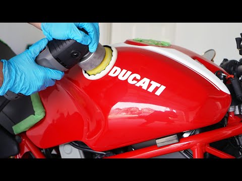 How to Polish & Ceramic Coat Your Motorcycle! Full Professional