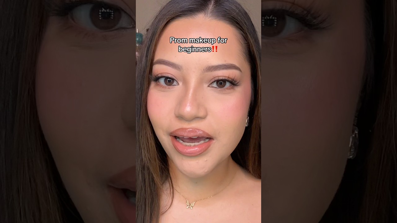 Prom makeup for beginners! How to get the soft glam makeup look✨