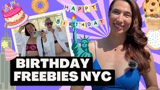 7 Amazing NYC Birthday FREEBIES | What to do for free on your Birthday in New York City
