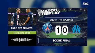 PSG 1-0 OM : Le Classique pour Paris avec les commentaires RMC