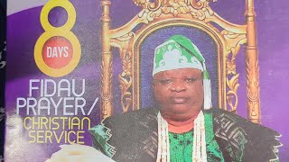 OBA KABIRU AGBABIAKA ADEOLA OLUSHI III OSOLO OF ISOLO KINGDOM 8TH DAYS FIDAU