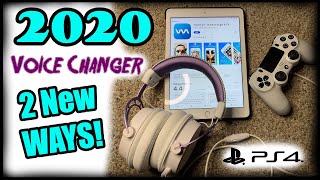 How to make a Voice Disguiser on PS4 | 2020 | 2 NEW WAYS!