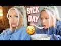 SICK/LAZY DAY ESSENTIALS | hair, makeup, outfits, recipes, & more!