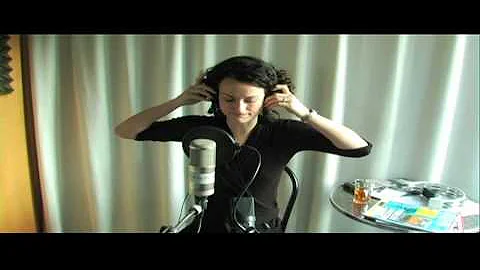 Barbara Cuesta im Studio