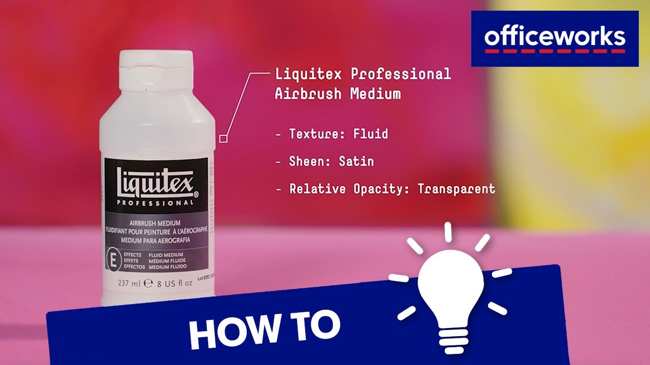 LIQUITEX Professional Airbrush Medium 237ml - Acrylic Medium (094376924336)