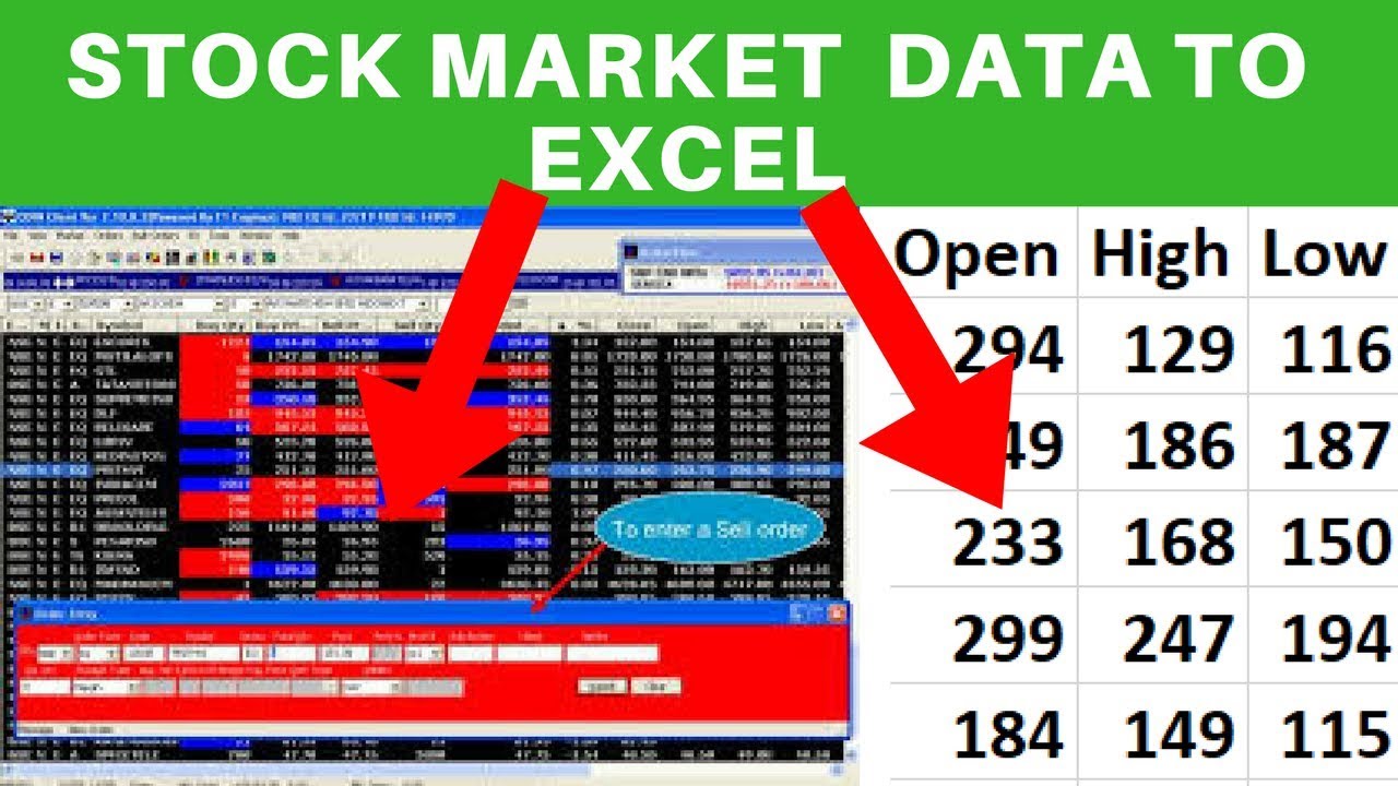 1 3 Stock Market Data Charts Answers