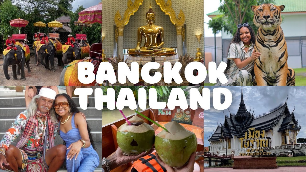 BANGKOK, THAILAND | Tiger World, Floating Market, Elephants, Maeklong Railway Market and more!