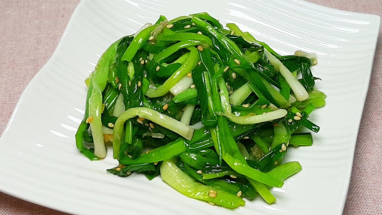 쪽파무침 만드는법/감칠맛나는 파 요리/초간단 밑반찬/건강한 밥상/쪽파 효능/Seasoned chives[수현집밥레시피 ...