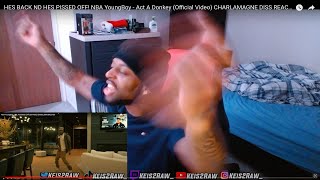 HES PISSED OFF NBA YoungBoy - Act A Donkey (Official Video) CHARLAMAGNE DISS REACTION!