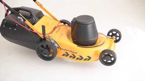 Professional Electric Hi-Vac Rotary Lawn Mower - Operator Instructions