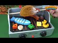 Learn Foods Names with Toy Grill for Kids!