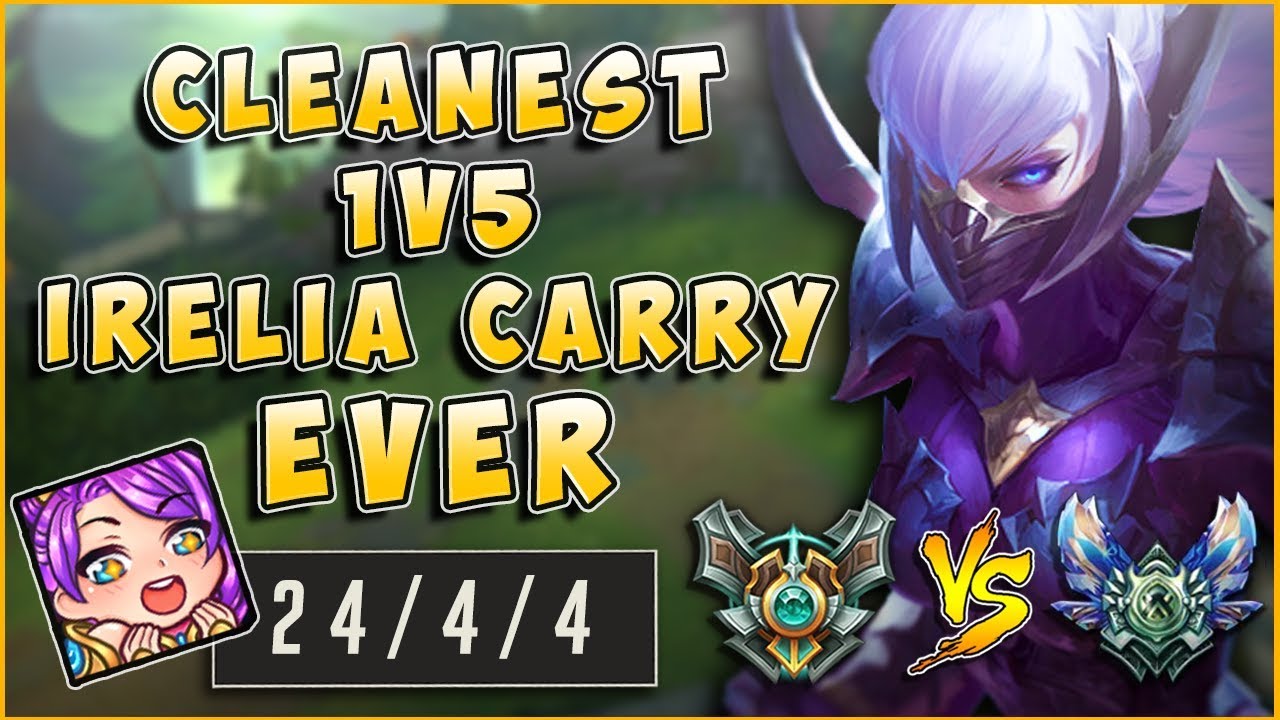 tf2 ULTIMATE 1v5 IRELIA CARRY | DESTROYING DIAMOND