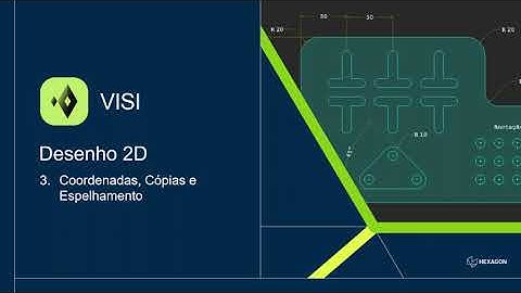 VISI | Treinamento: Desenho 2D | 3 - Coordenadas, Cópias e Espelhamento