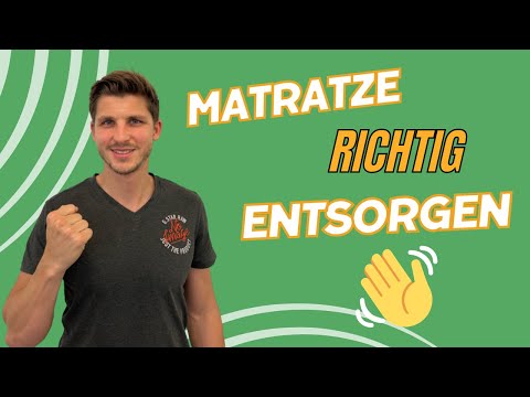 Video: Sagst du entsorgt oder entsorgt?