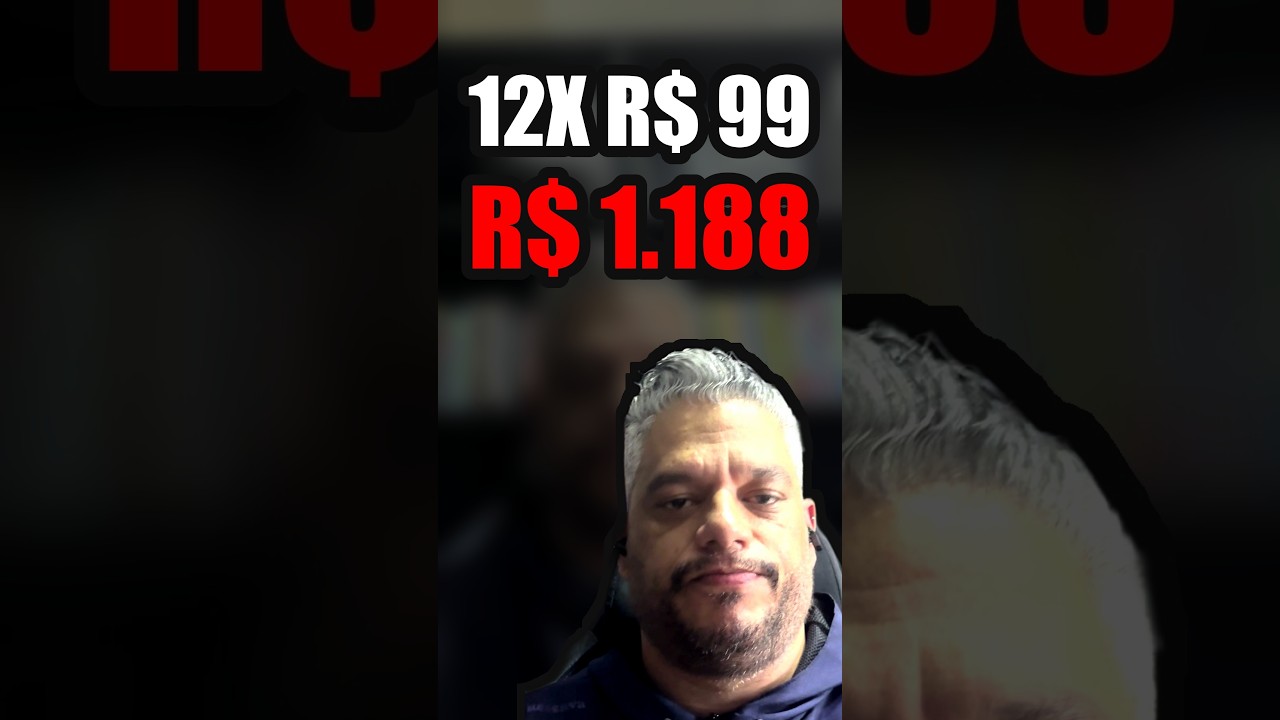 Você não comparou preço nenhum