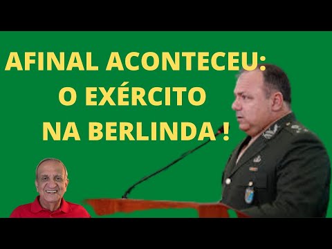 CPI COLOCOU O EXÉRCITO NA BERLINDA !