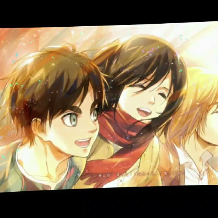 Eren,Mikasa,Armin Glow up (Genius)