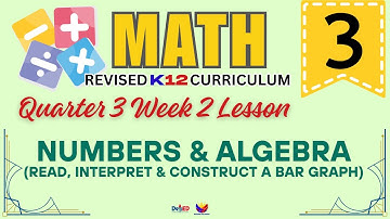MATH 3 | READ, INTERPRET, CONSTRUCT A BAR GRAPH |  WEEK 2 LESSON | QUARTER 3 | REVISED CURRICULUM