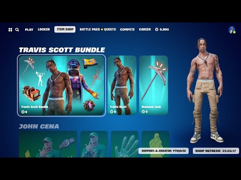 TRAVIS SCOTT RETURNS to Fortnite! - YouTube