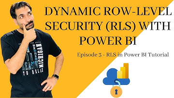 How to implement Dynamic Row-Level Security in Power BI? | RLS In Power BI Ep3 | BI Consulting Pro
