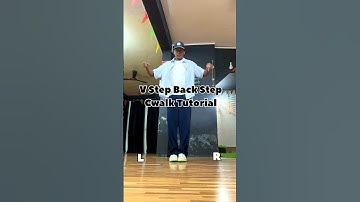 V Step back step Cwalk tutorial #jddancetutorial #cwalktutorial #cwalk