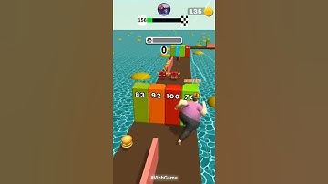 Fat Pusher Level 156 New Update Gameplay (iOS,Android) Walkthough #Shorts