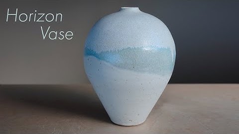 Making a Horizon Vase from Start to Finish [陶芸] 花器を作る
