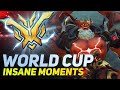Some insane moments from overwatch world cup