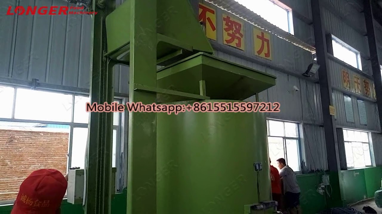 Raw Cashew Nut Boiler Cooker Machine Kaju Processing Factory