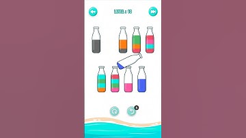 Water sort puzzle | Asmr Game | Satisfying gameplay | Part 13| #shorts | #asmr | #satisfying |