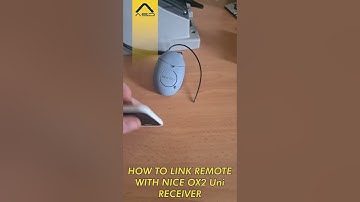 How to link to a Nice OX2 universal receiver