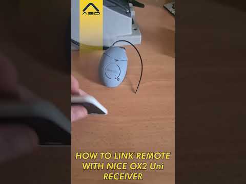 How to link to a Nice OX2 universal receiver