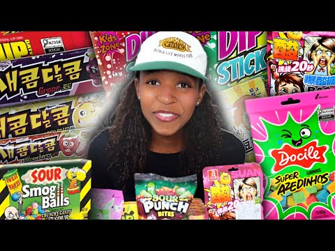 I TASTED THE SOUREST CANDIES IN THE WORLD?!