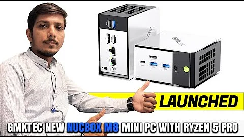 GMKtec NucBox M8 Mini PC Launched With AMD Ryzen 5 PRO 6650H - Explained All Spec, Features And More