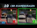 10 lastige cbr examenvragen  auto theorie examen 2024