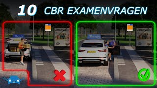 10 Lastige CBR Examenvragen | Auto Theorie Examen 2024